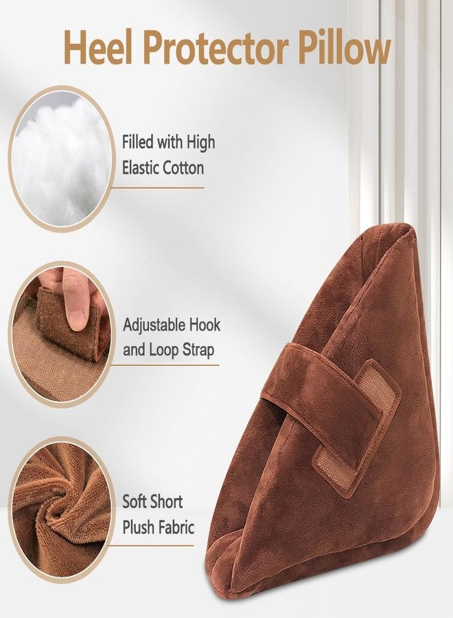 Zelen Heel Protector Cushion for Bed Sores Foot Protector Pillow Ankle Foam Heel Protectors for Pressure Sores Foot Pressure Ulcer Heel Pain Relief for Elderly, Bedridden (1 PCS) - Image 5